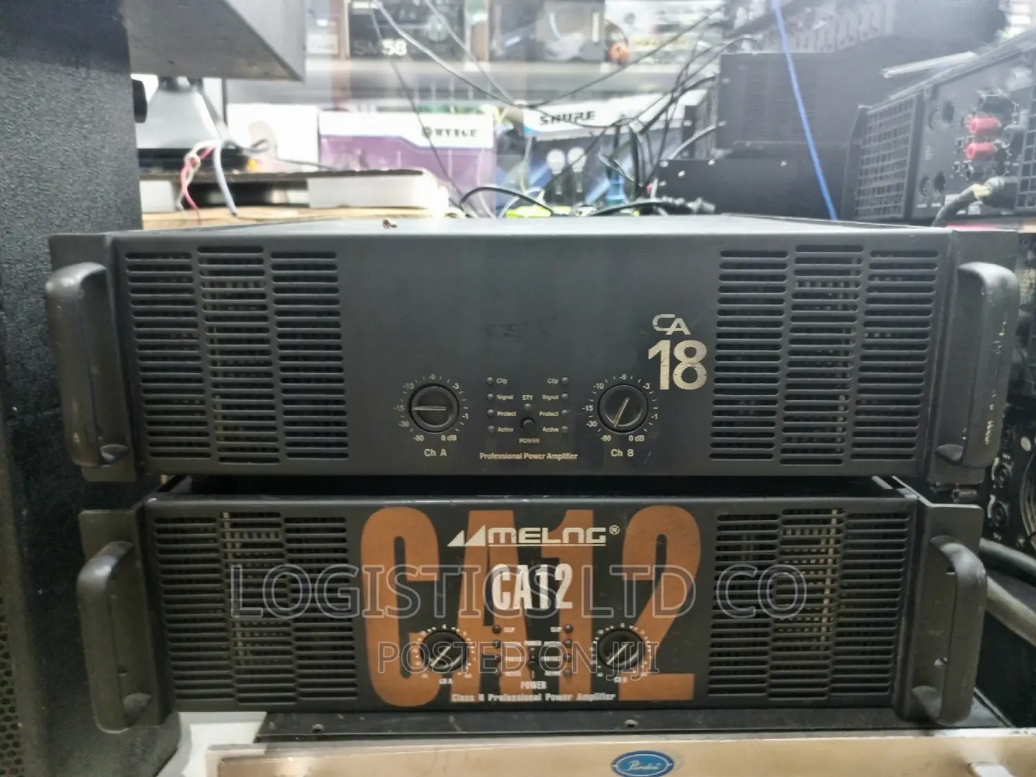 Crest Audio CA18 Ex Uk Power Amplifier