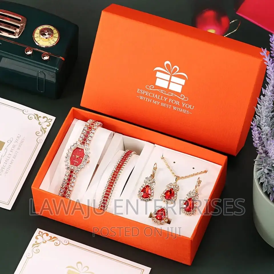 Red 5 in 1 Valentine's Gift Set