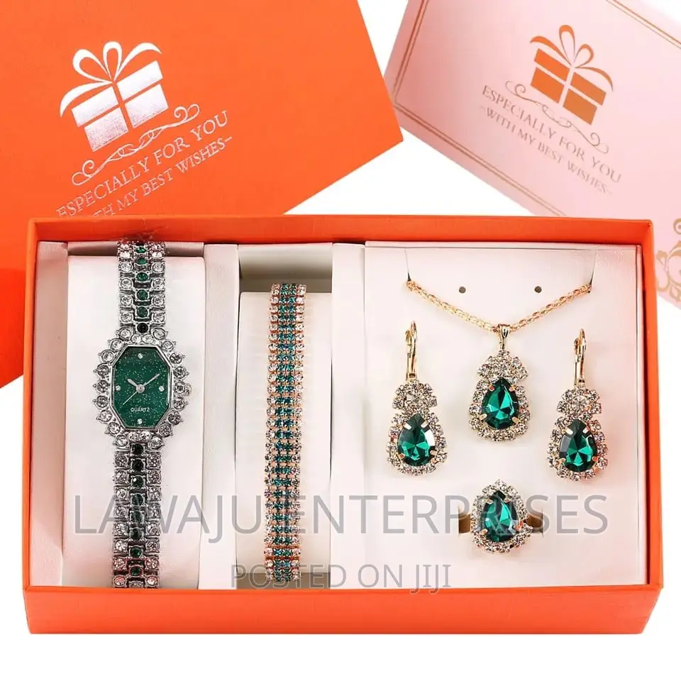 Crystal Green Valentine's Ladies Gift Set