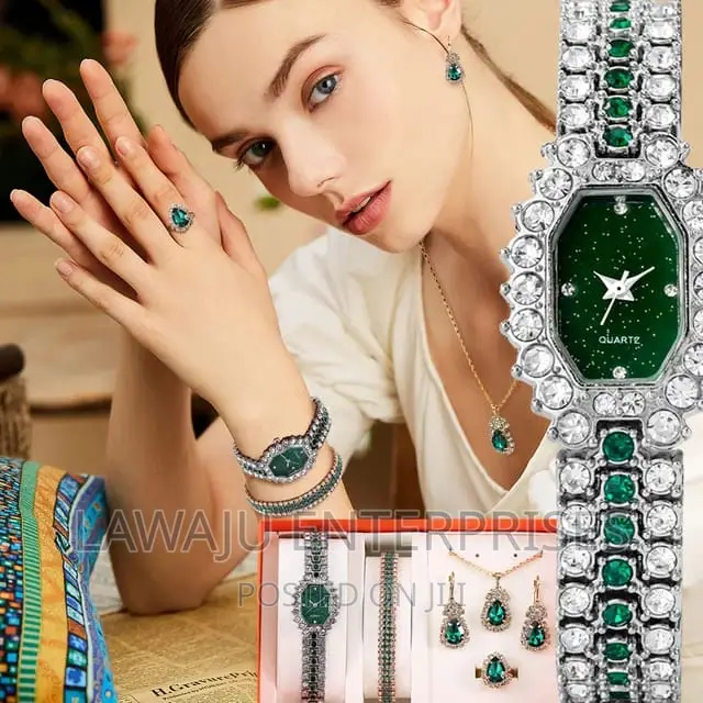 Crystal Green Valentine's Ladies Gift Set