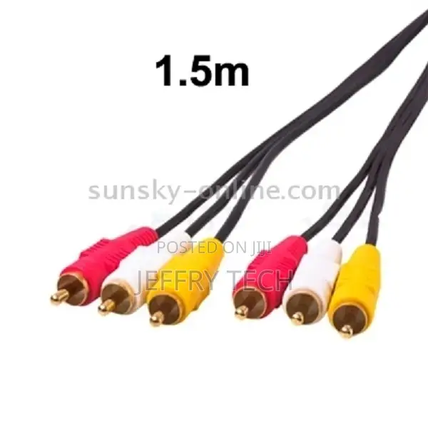 1.5m Audio Video Stereo AV Cable