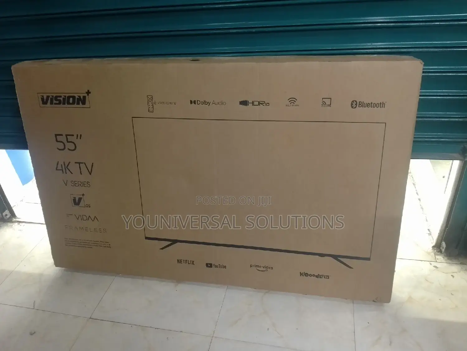 Vision Plus 55 Inch Frameless Smart Tv
.