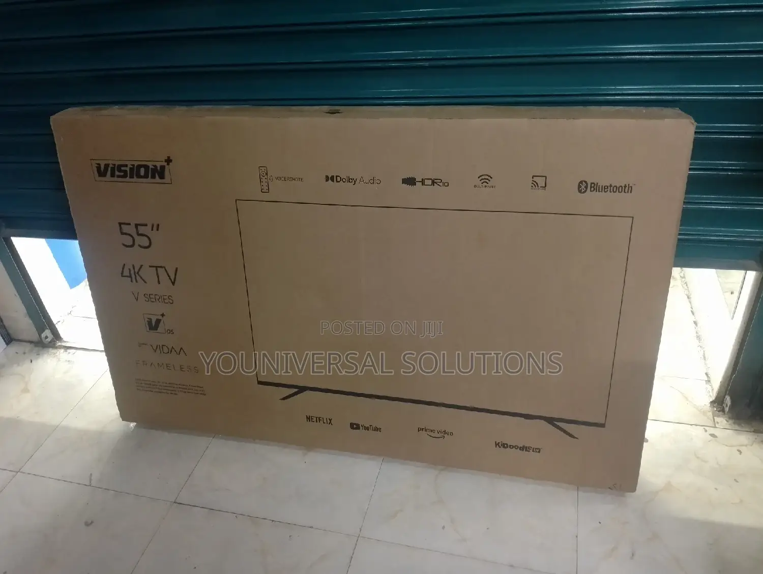 Vision Plus 55 Inch Frameless Smart Tv
.