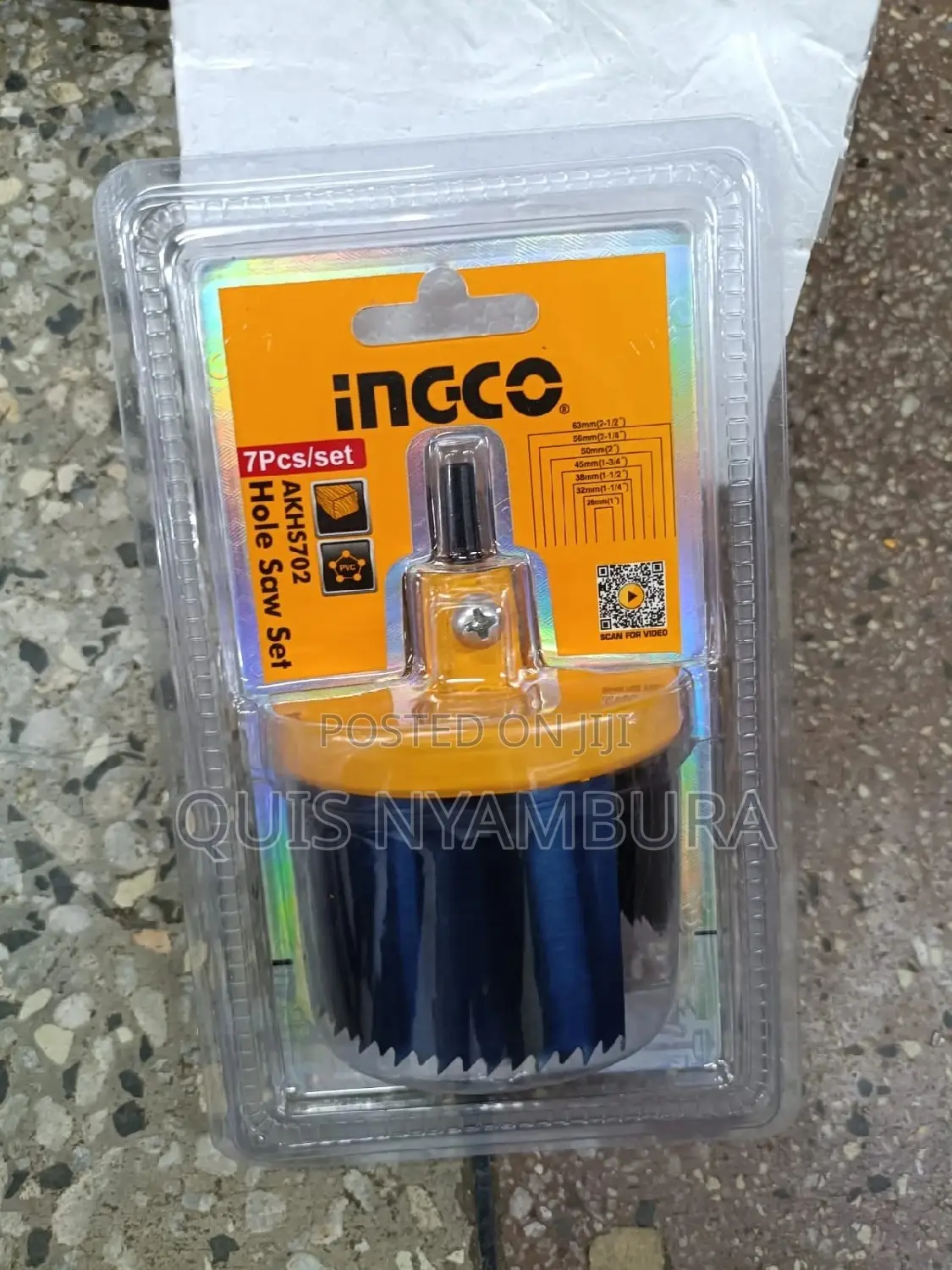 7pcs/Set Hole Saw Set
