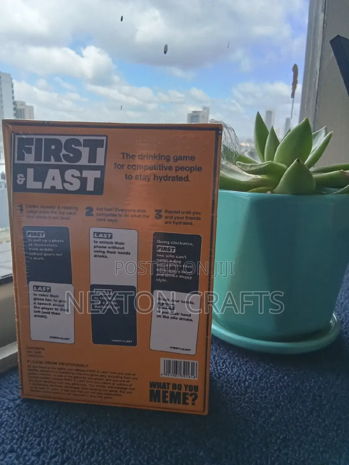 First Last Drinking Card Game