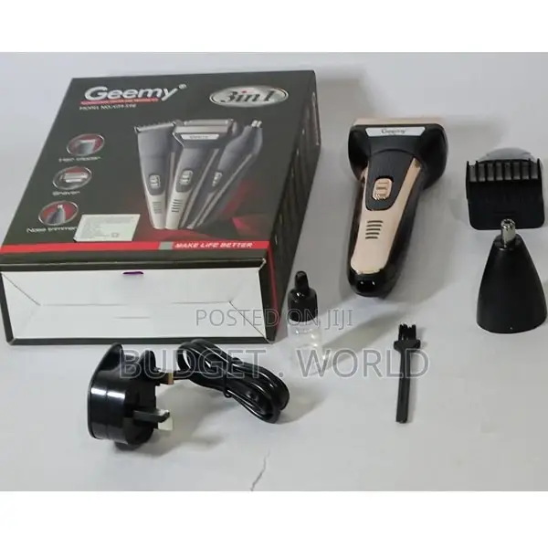 Highly Efficient Brand New 3 in 1 Geemy Shaver