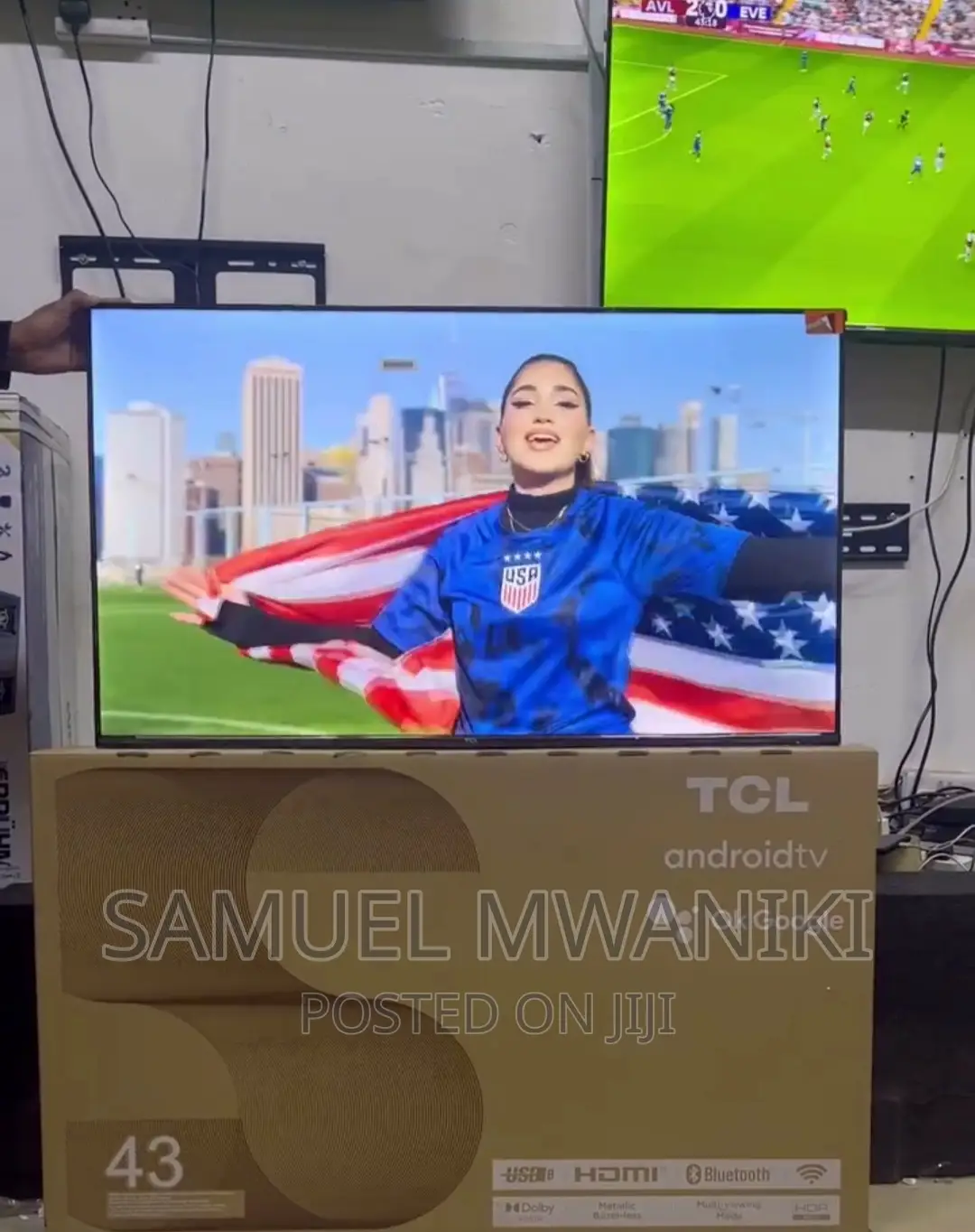 TCL 43" Smart FHD Android TV Hdr+ Youtube Netflix New Model