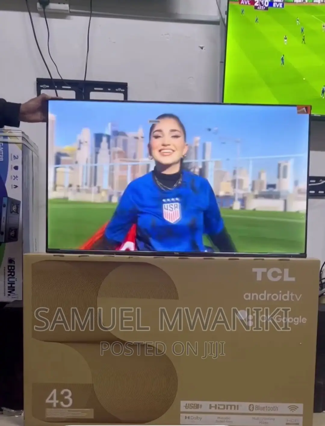 TCL 43" Smart FHD Android TV Hdr+ Youtube Netflix New Model