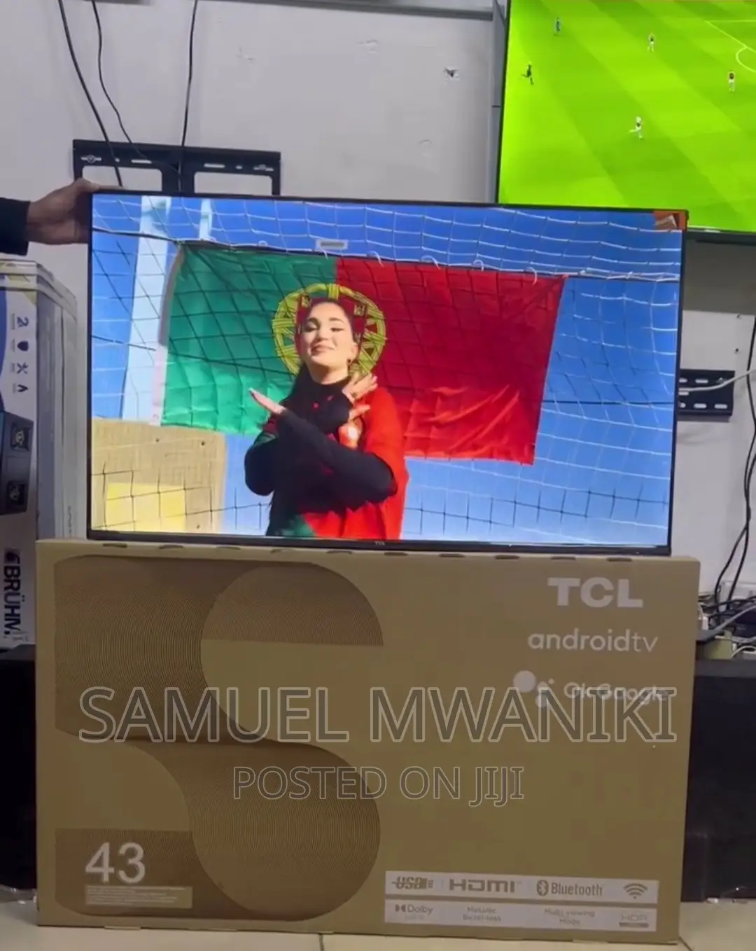 TCL 43" Smart FHD Android TV Hdr+ Youtube Netflix New Model