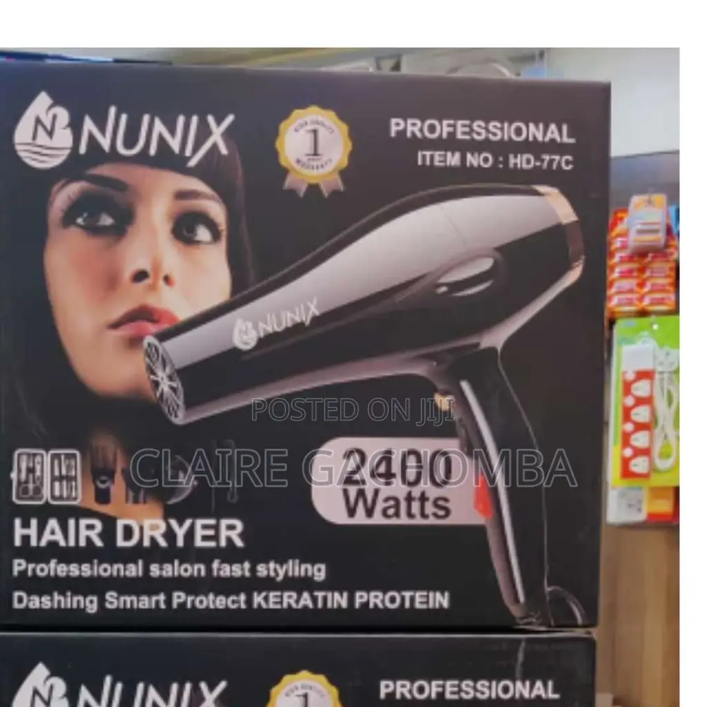 Black Professional Nunix Blow-Dry 77C