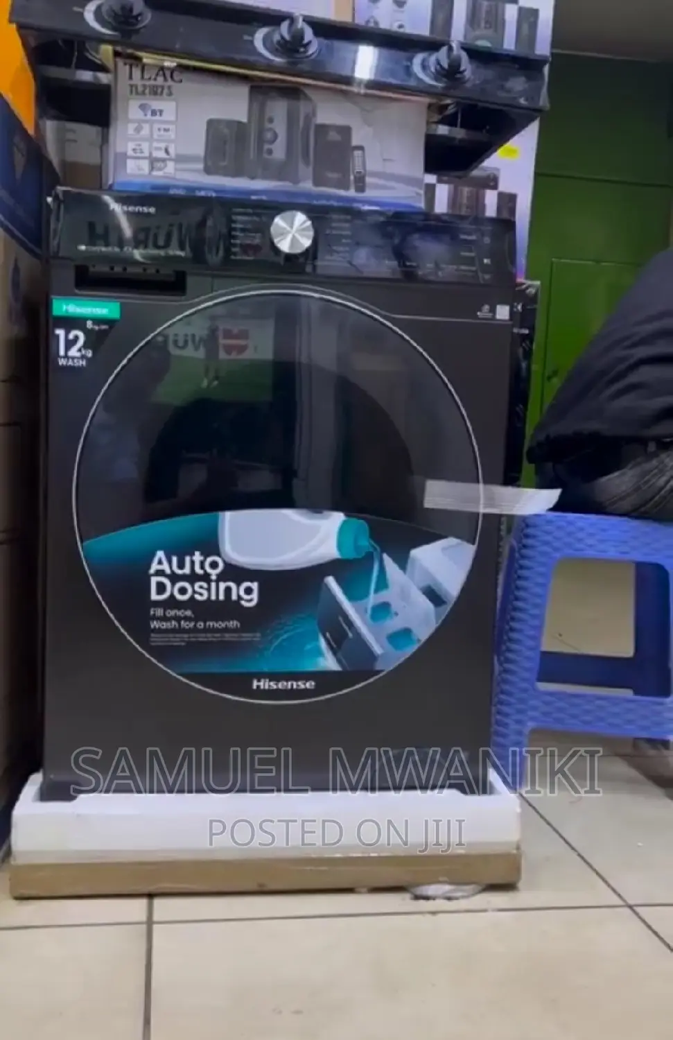 Hisense 12kg + 8kg Dry Front Load Automatic Washing Machine
