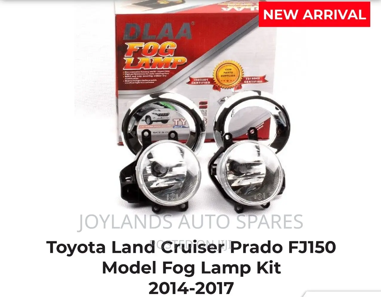 Prado 150 Fog Lamps Kit