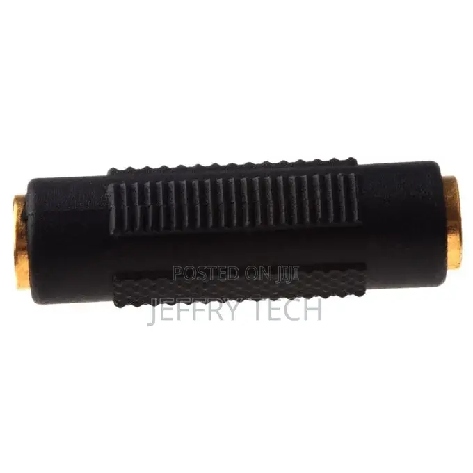 Gold Plated 3.5 Mm Stereo Coupler Female to Female Jack