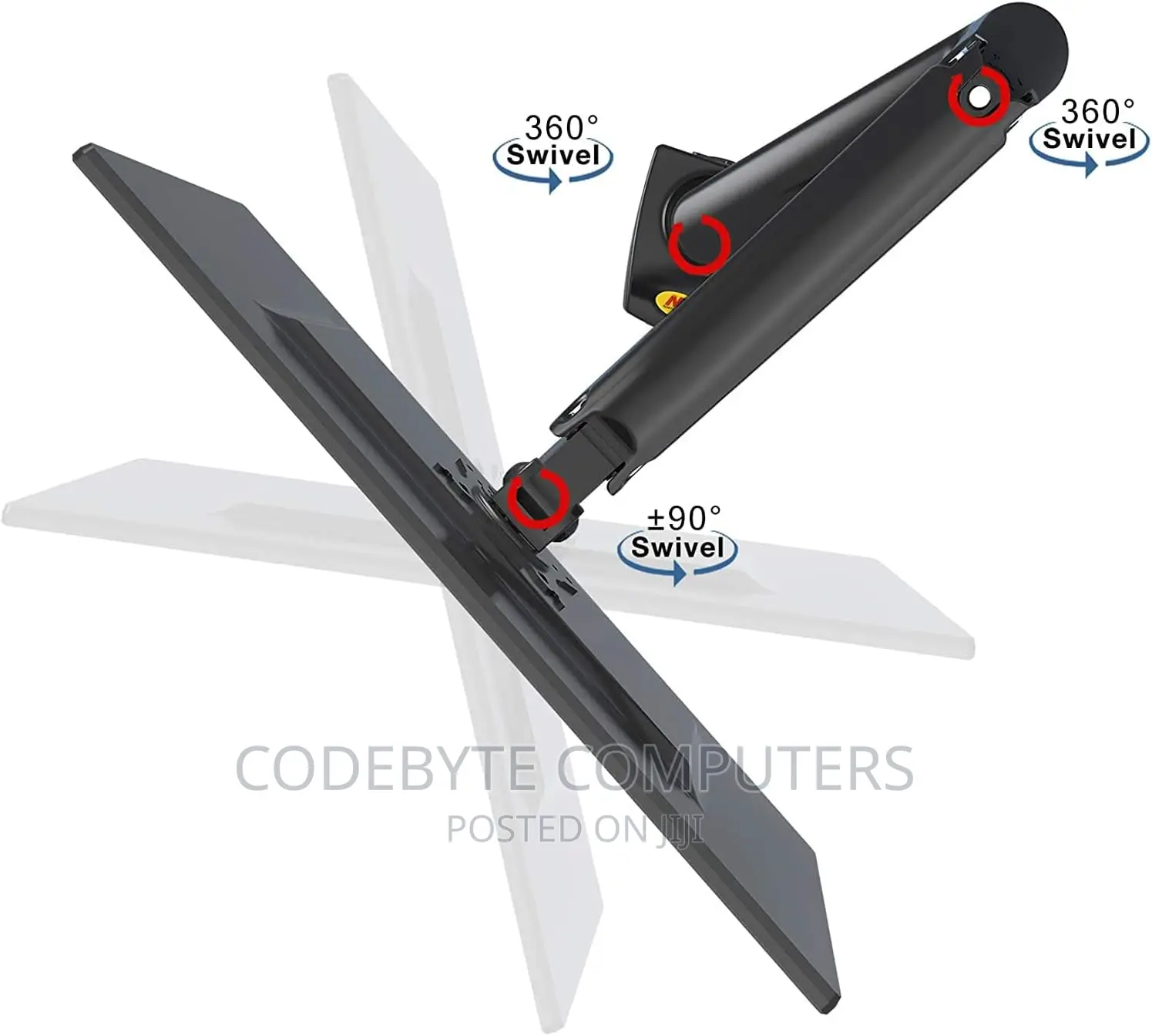 Monitor Desk Mount Stand Full Motion