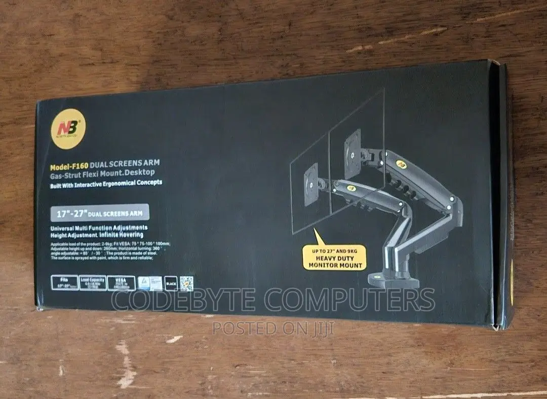 North Bayou F160 (Dual Monitor Arm)