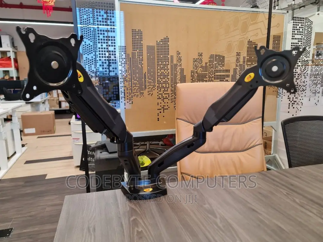 Dual Monitor Arm Screen With Monitor Stand Holder Load