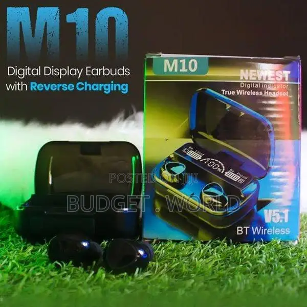 M10 Wireless Earbuds Bluetooth Power Bank Charging Box