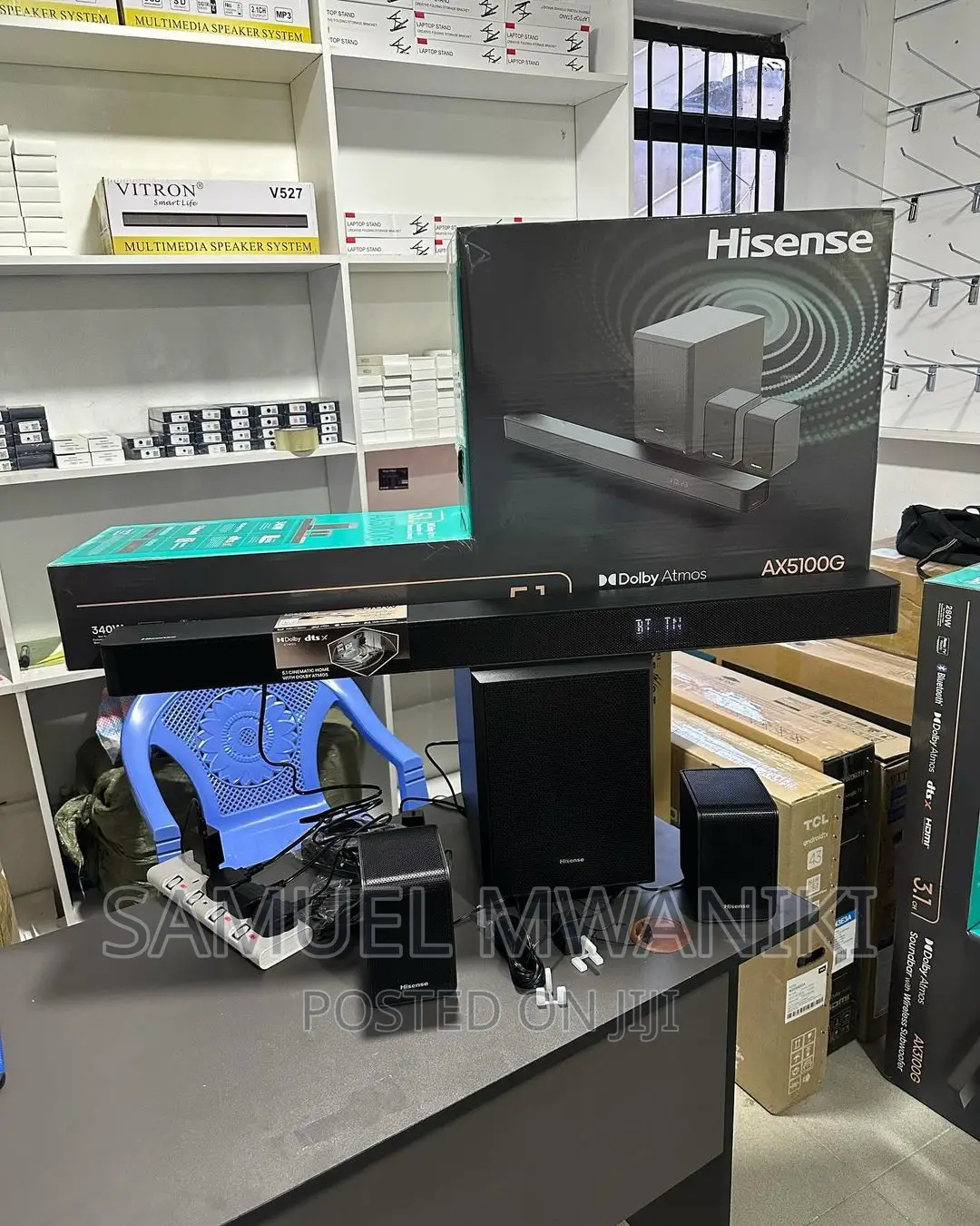 Hisense AX5100G 5.1ch Soundbar 340 Watts With Dolby Atmos