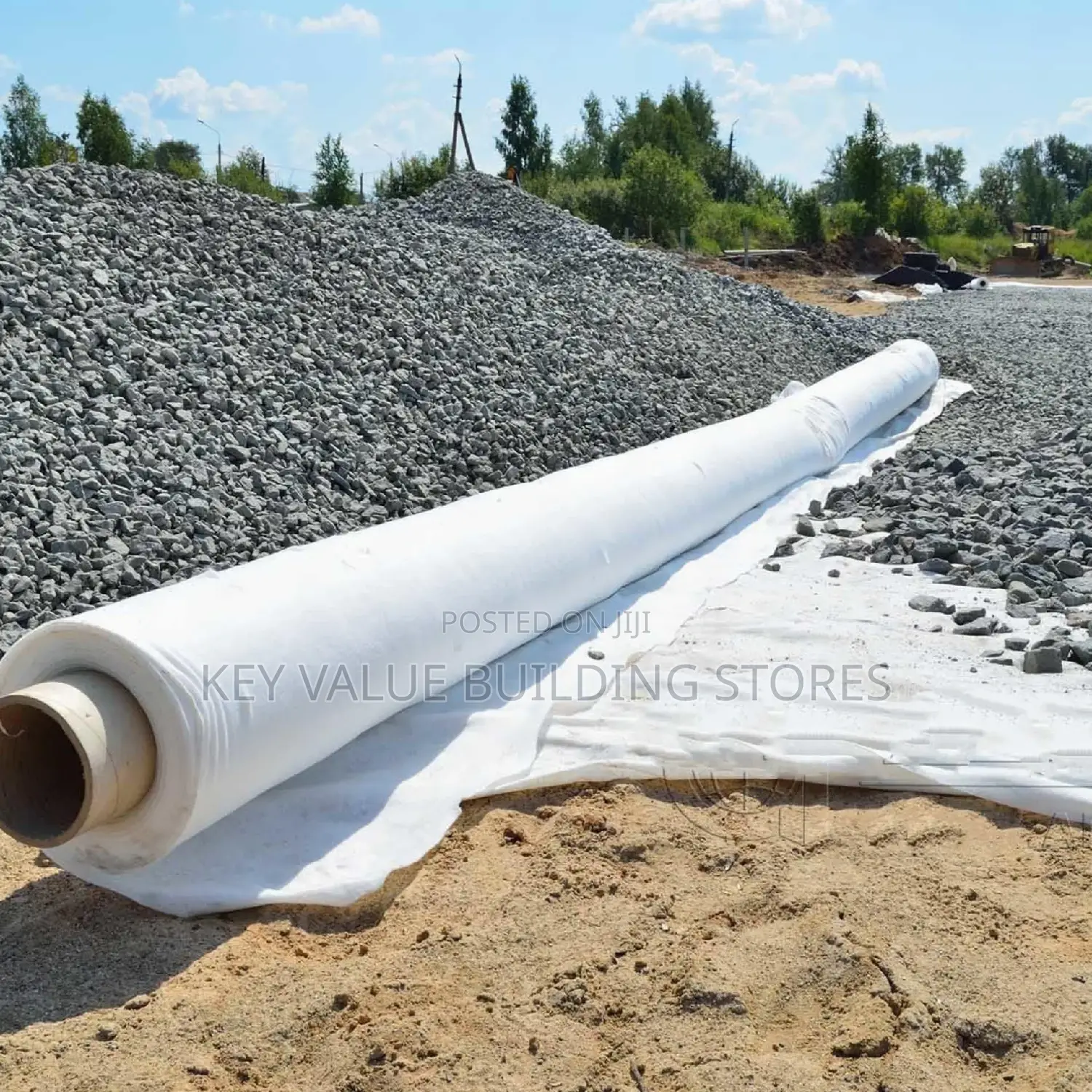 Road Construction Terram Geotextiles Fabrics(150GSM ×4m×25m)