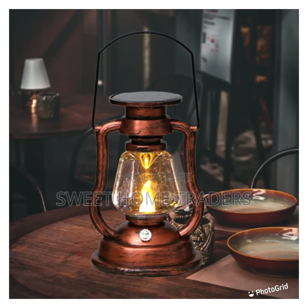 Vintage Portable Solar Lantern