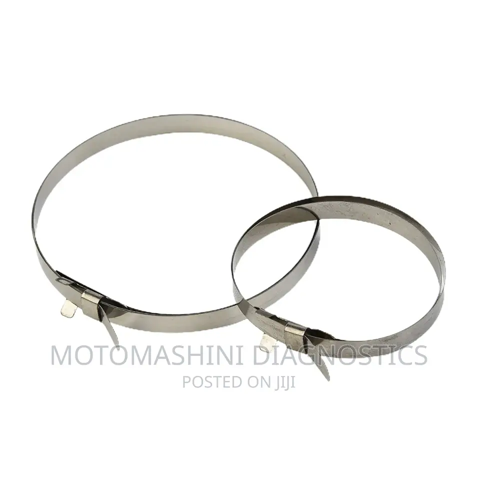 Vehicle Universal CV Boot Crimp Clamps Sold as a Pair