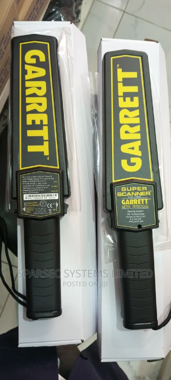 Garrett Hand Held Super Scanner Metal Detector