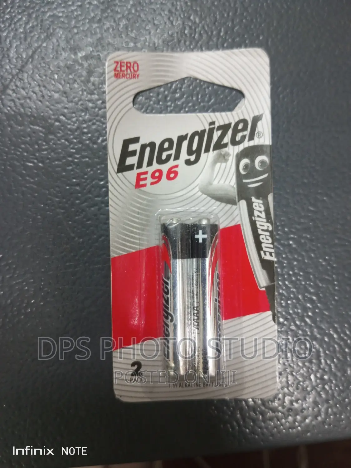 Energizer E96 Max Alkaline AAAA Batteries Pack of 2