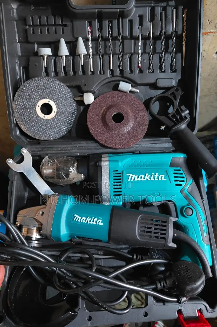Makita Combo With Angle Grinder and Drill