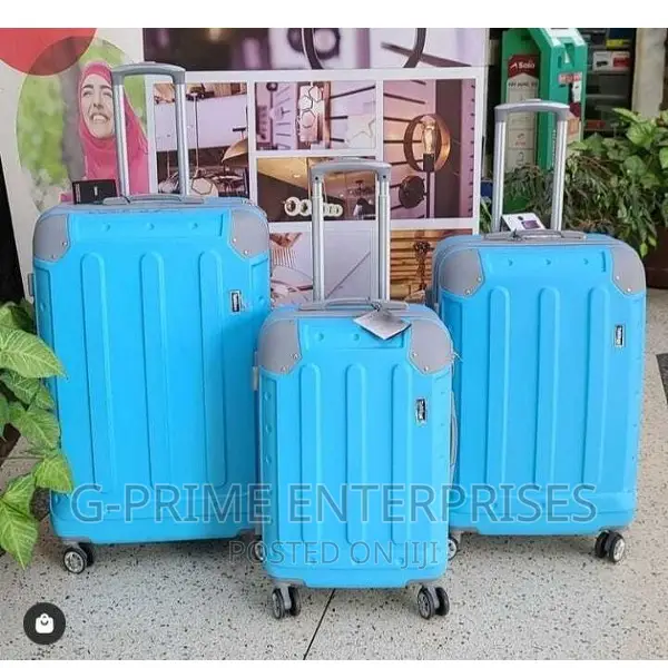 3in1 Luxurious Fibre Suitcases