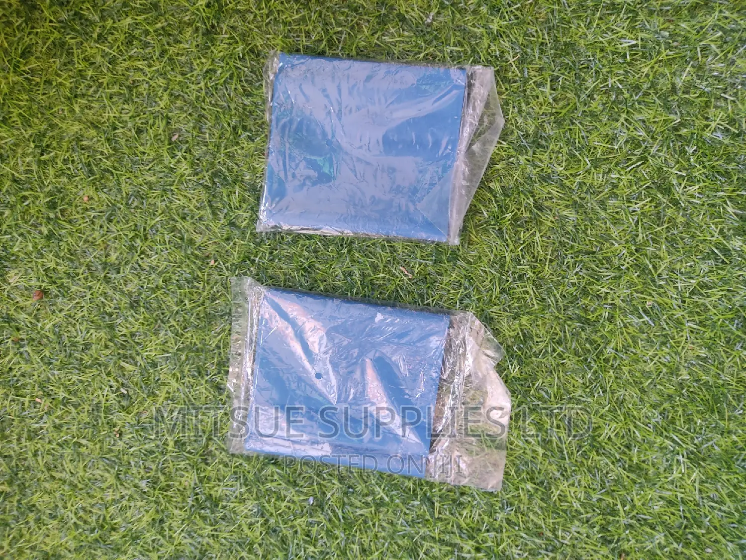 Pair of Exercise Yoga Straps Blue