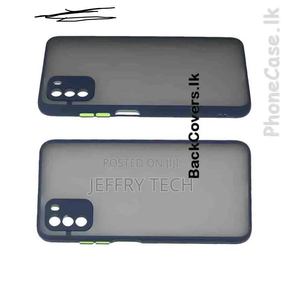 Poco M3 / M 3 Gingle Camera Protector Back Cover -Blue