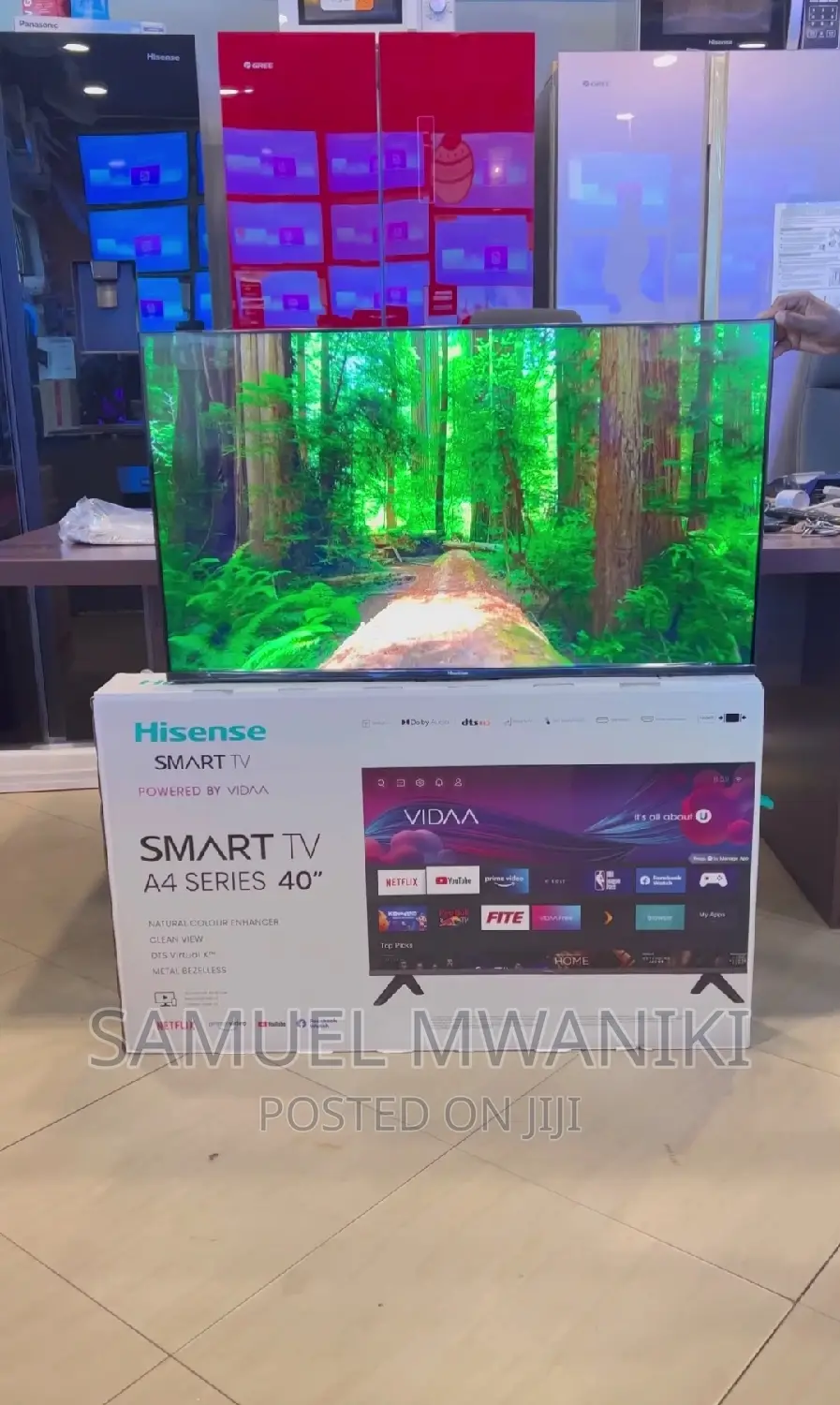 Hisense 40'' Frameless A4 Series Smart Fullhd TV (2023)