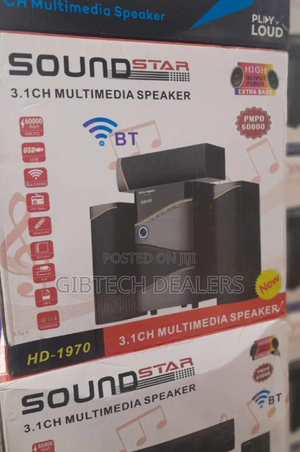 Sound Star Hd 1970 Woofer 3.1ch Speaker-