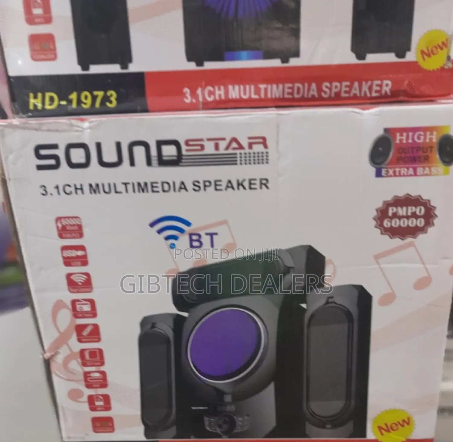 Best Quality Sound Star Woofer Hd 1973 3.1ch Speaker