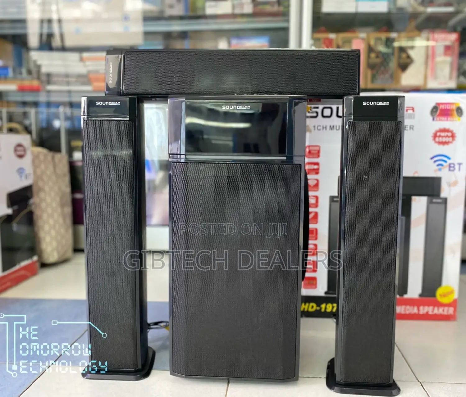 Quality Sound Star Hd 1974 Woofer 3.1ch Multimedia Speakers
