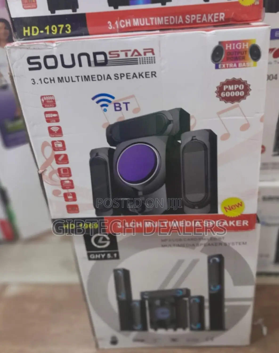 Sound Star Hd 1969 Woofer 3.1ch Speaker Now Available