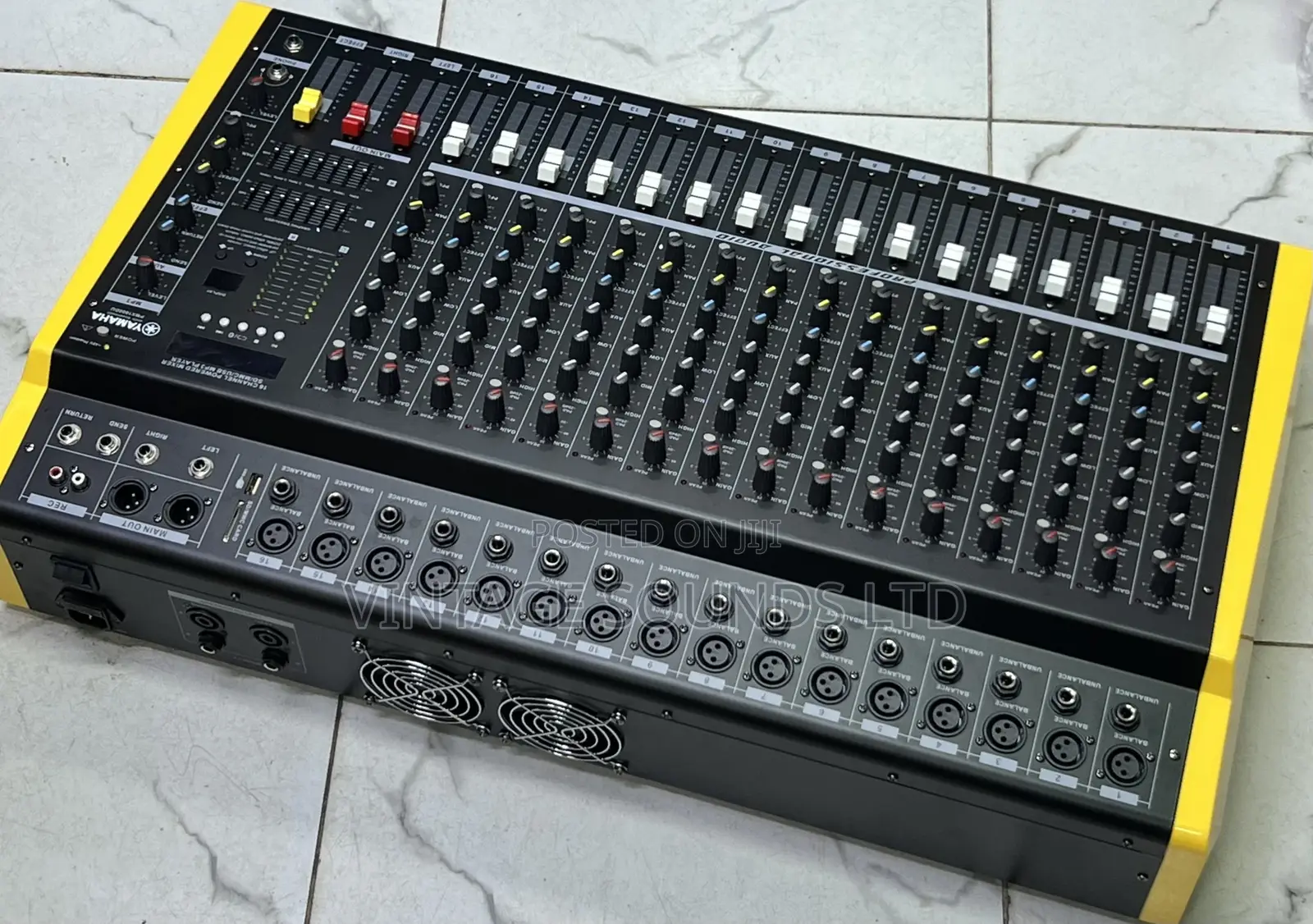 Yamaha PMX 16usb -16ch Powered Mixer Bluetooth +Phantom
