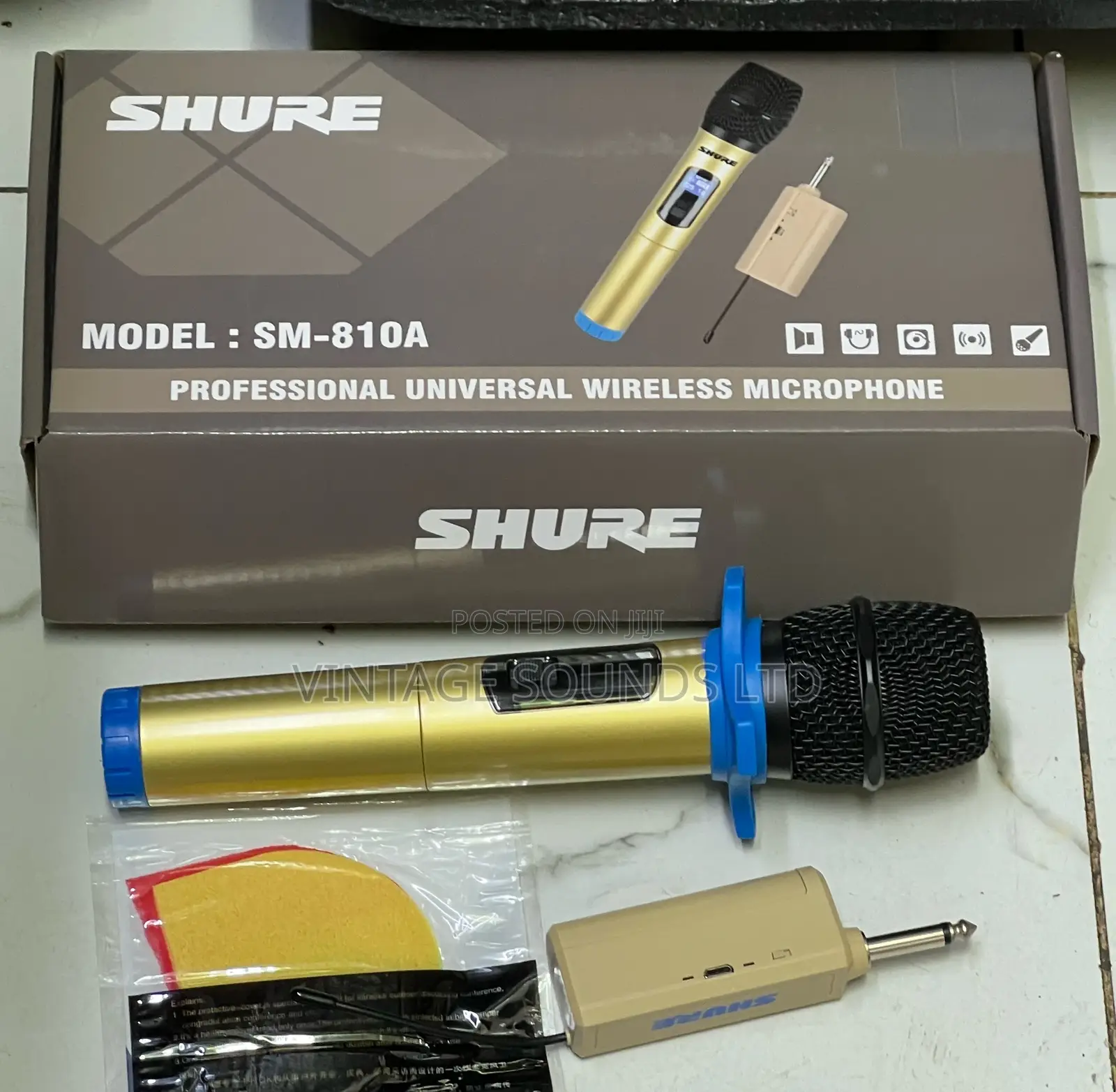 Shure Sm-810a Professional Universal Wireless Microphone