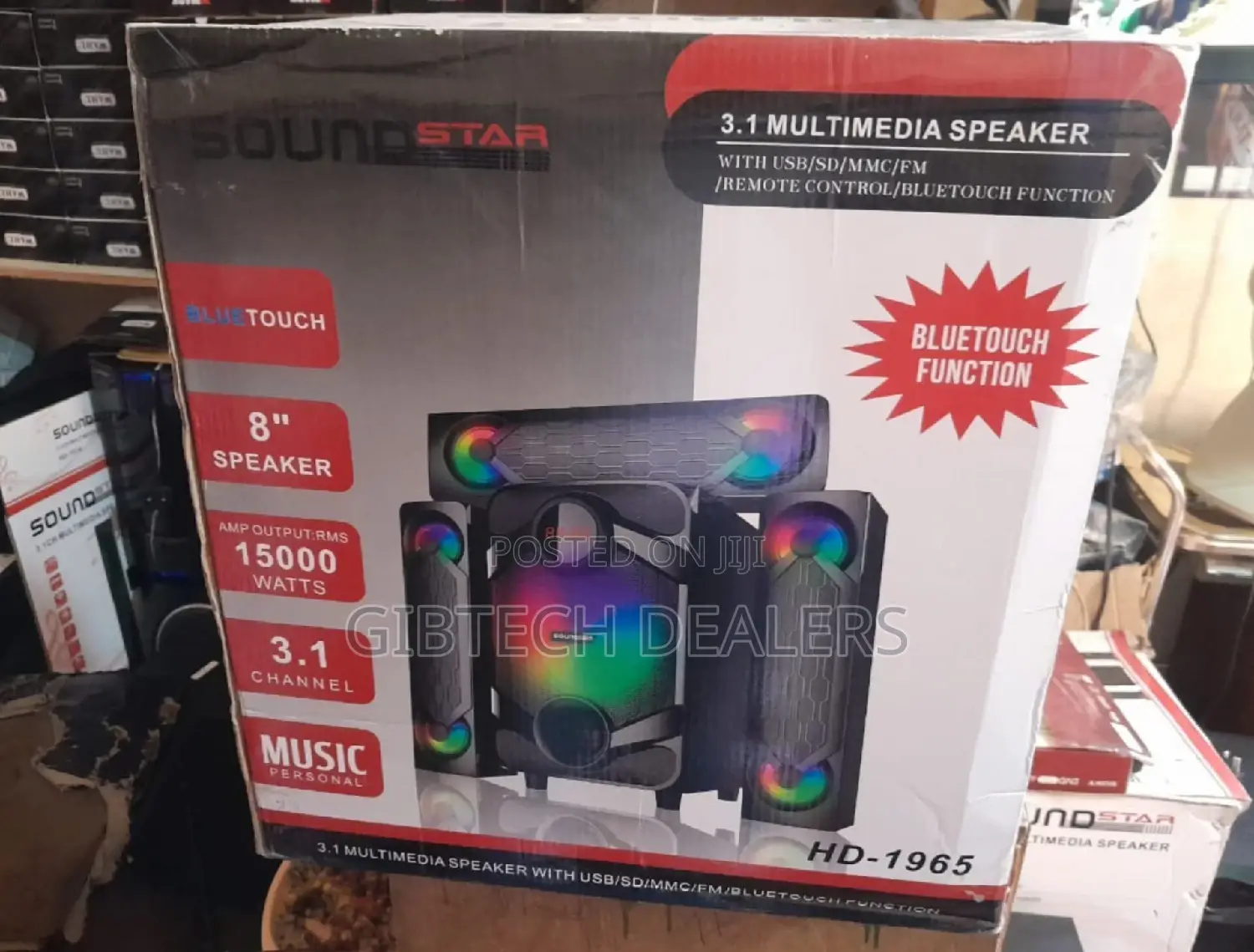 Sound Star Woofer Hd-1965 3.1ch Speakers Now Available