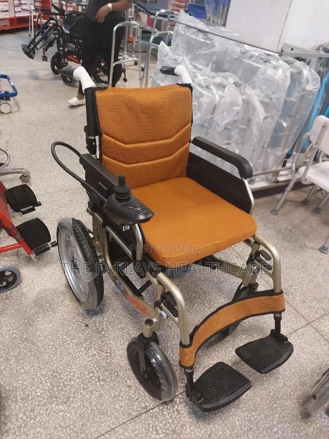 Foldable Electric Wheelchair*^