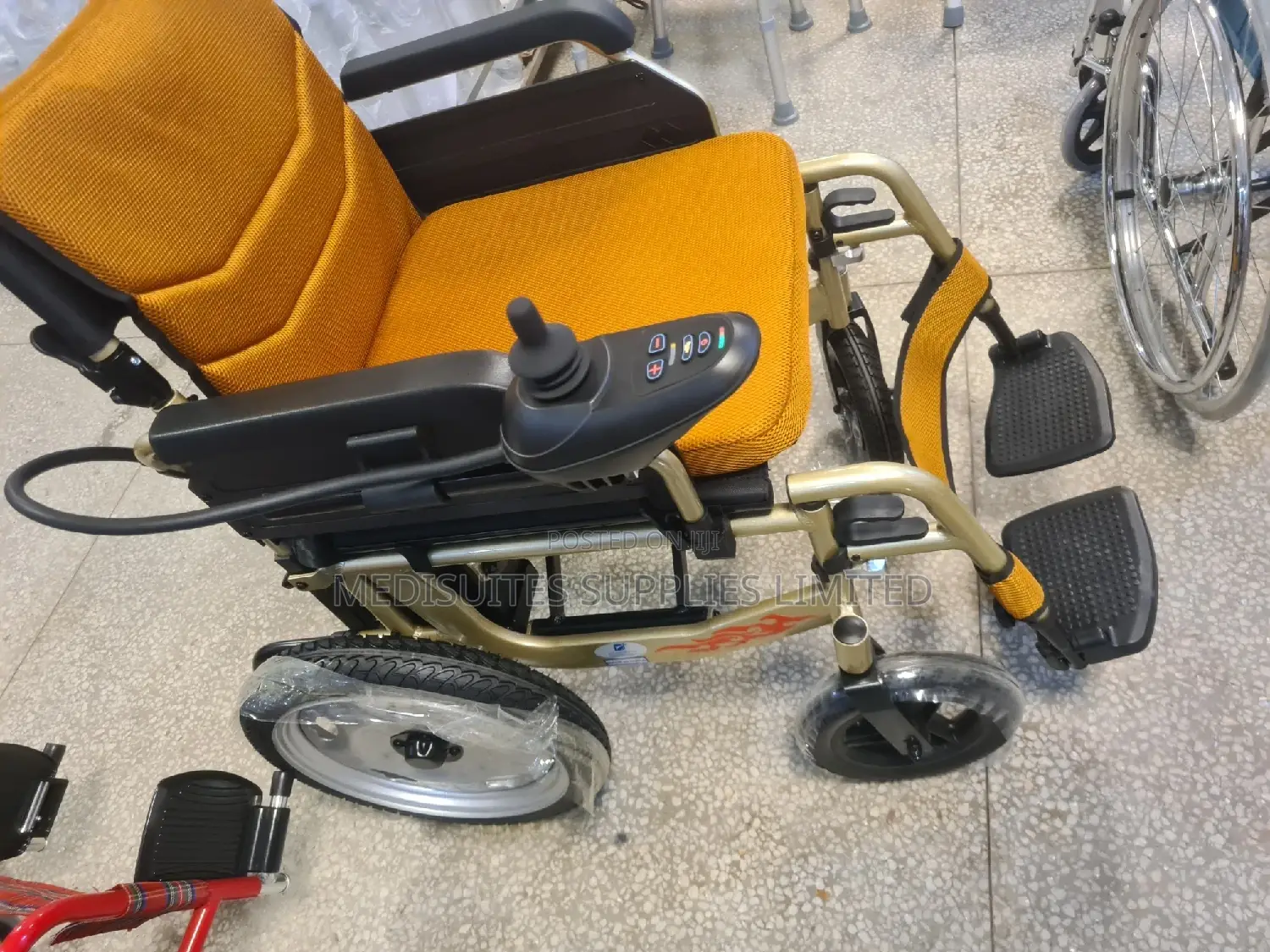 'Foldable Electric Wheelchair.