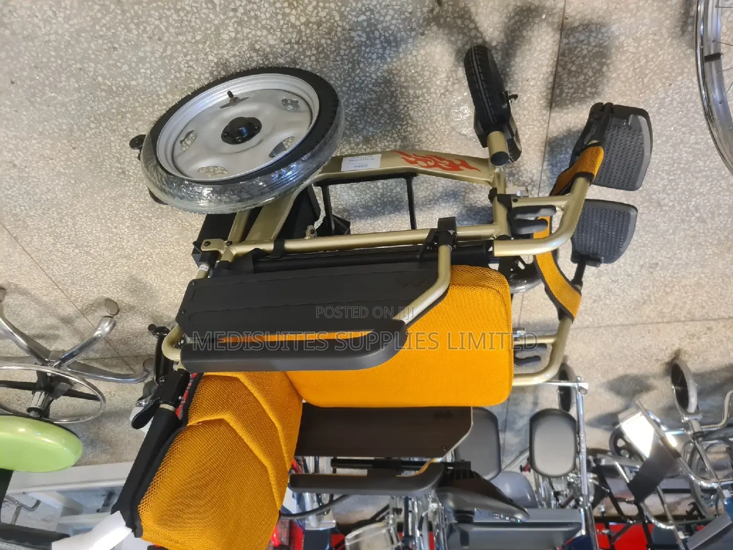 'Foldable Electric Wheelchair.
