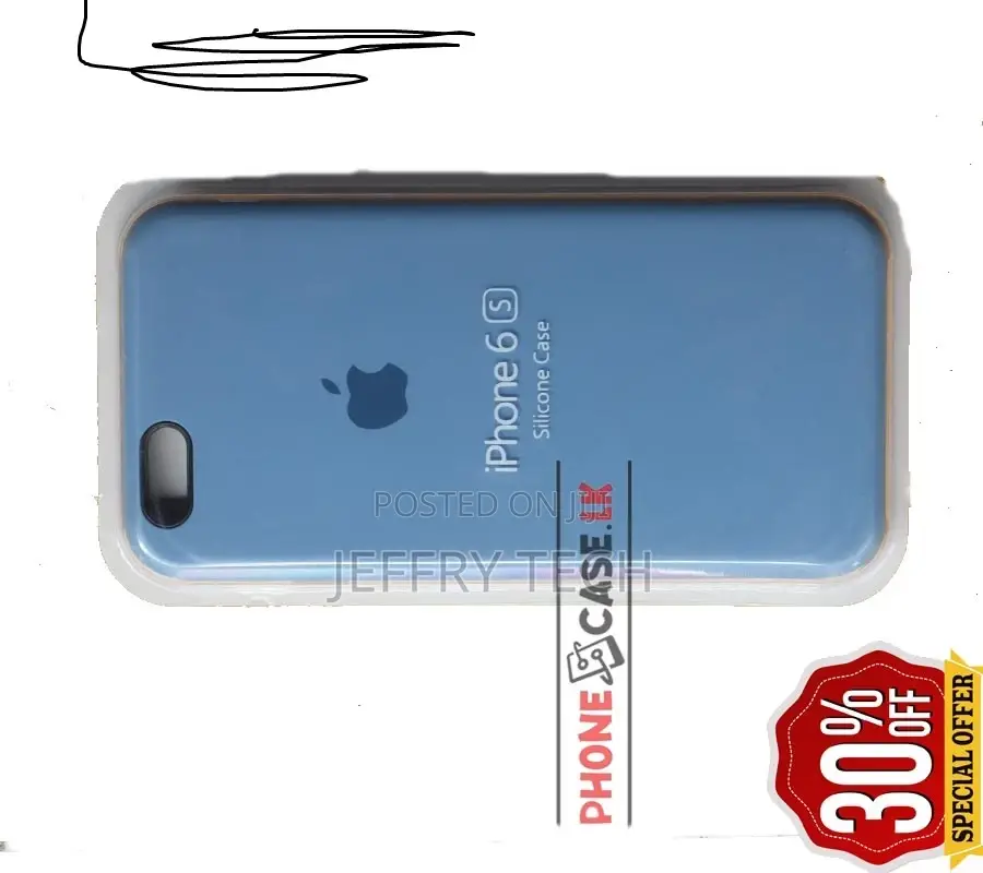 iPhone 6S /6g Silicon Phone Case / Back Covers /Phone Blue