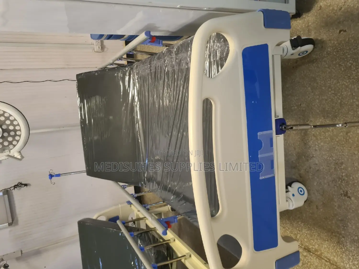 Abs Single Crank Hospital Bed.