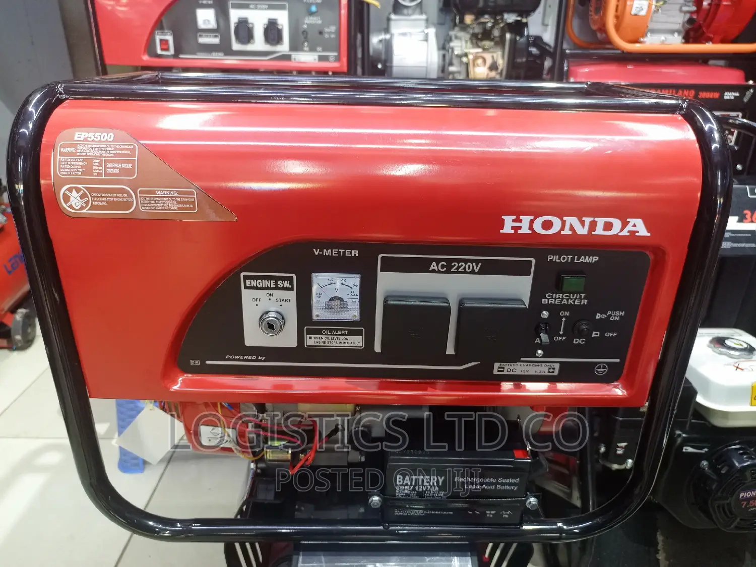 Honda Ep5500 5kva Gasoline Generator