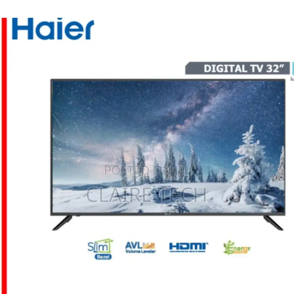 Haeir 32 Inches Frameless Digital Tv Television