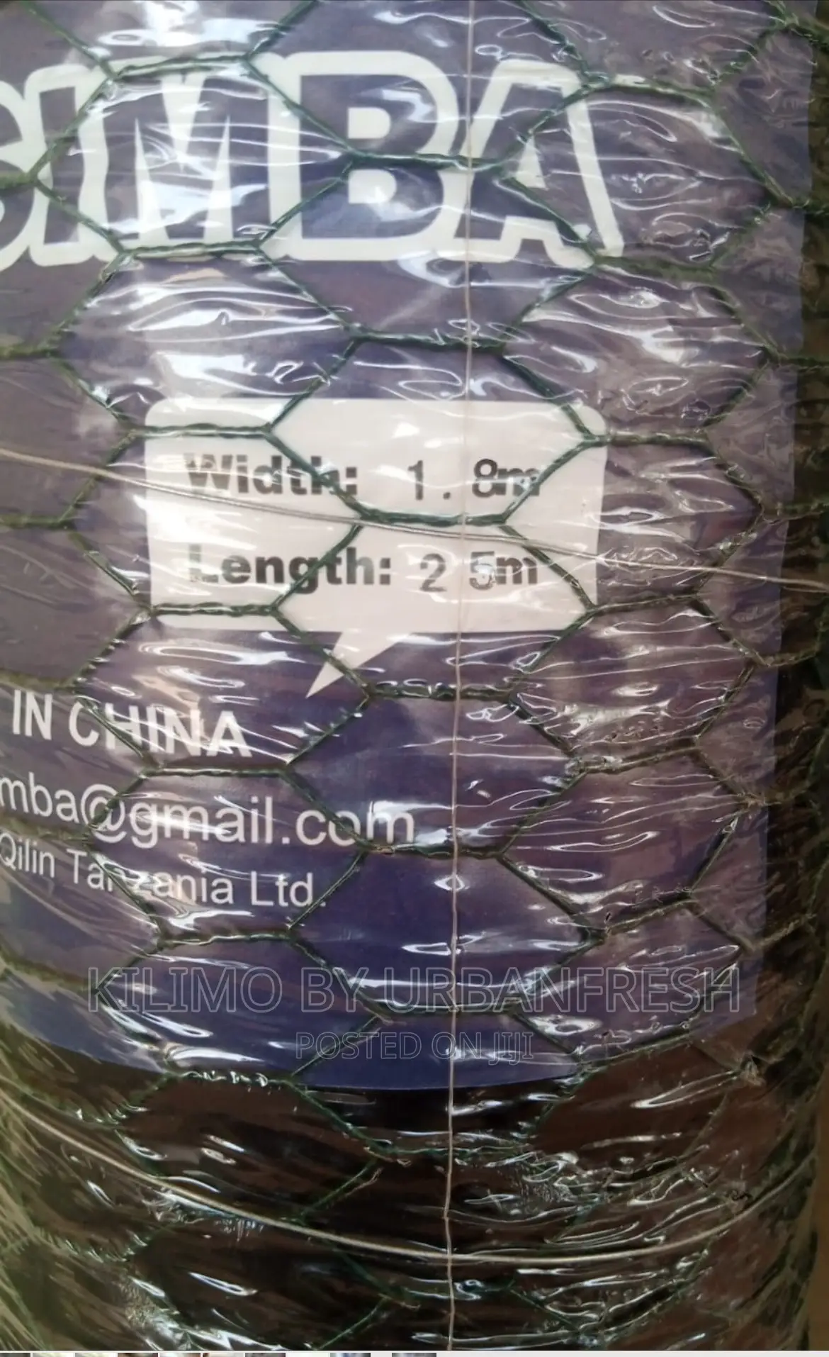 Hexagonal Chicken Wire Mesh. 25m X 1.8m.