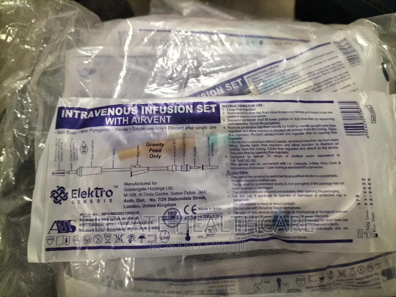 Infusion Set With Burette