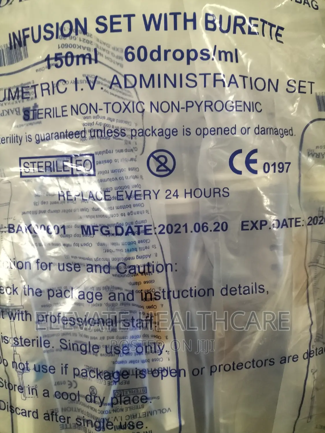 Infusion Set With Burette