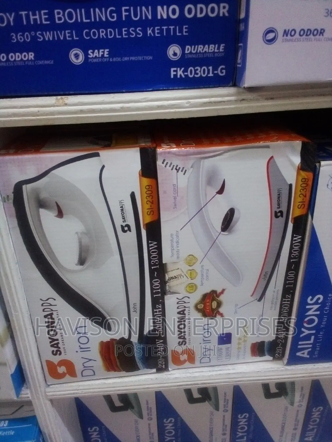 Best Sayona Iron Box